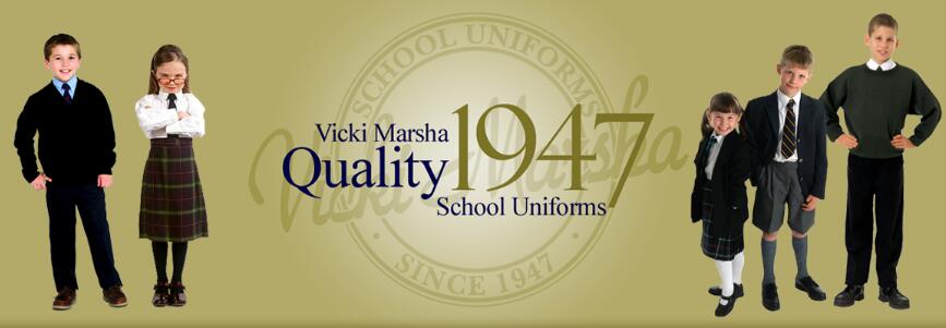 Vicki Marsha School Uniforms logo