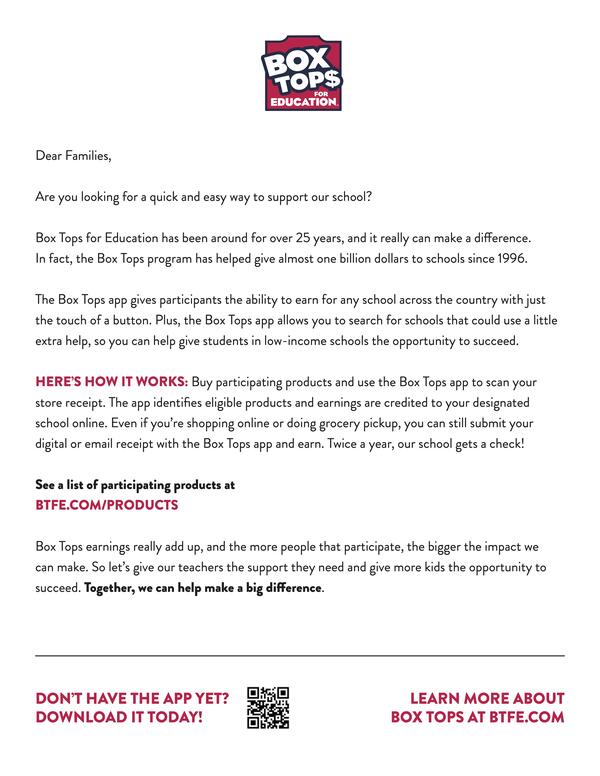 Boxtops for Education Information - Page 1