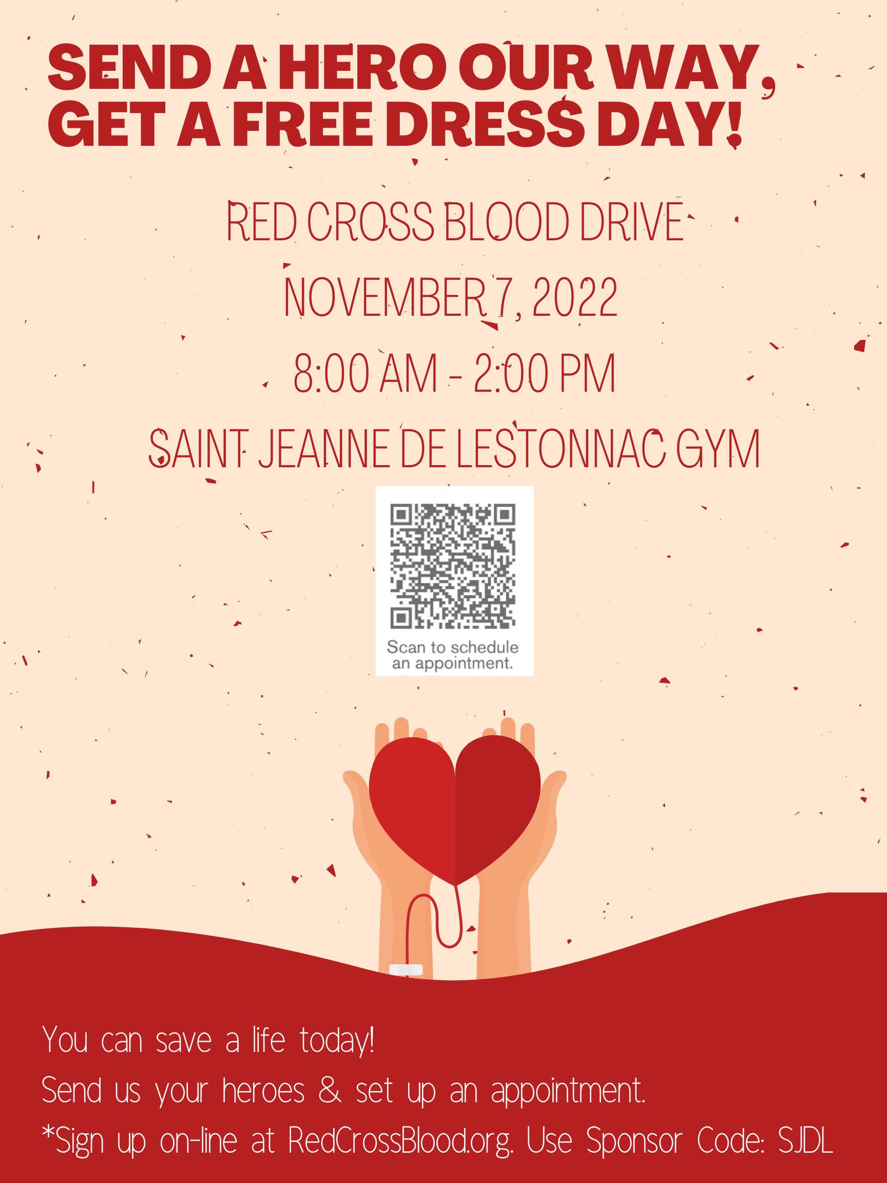 Red Cross Blood Drive - November 2022